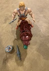 Vintage Mattel MOTU He Man And Battle Cat Complete 1981 Action Figure Lot Nice!