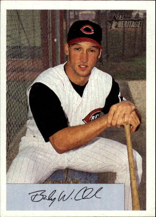 2002 Bowman Heritage Baseball Card #68 Brady Clark SP