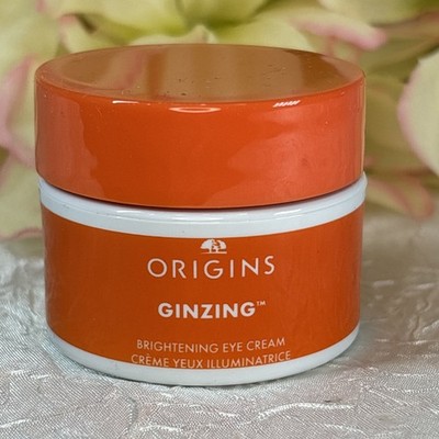 Origins GinZing Brightening Eye Cream Caffeine and Ginseng Cool .5oz NWOB FreeSh