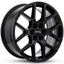 20 Inch Black Alloy Wheel Rim For Chevrolet Blazer Rtx 83237 20x8.5 6x120 6lug