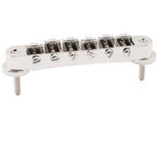 Musiclily Pro Nickel 10.4mm Roller ABR Tune-O-Matic Bridge M4 Stud For LP Guitar