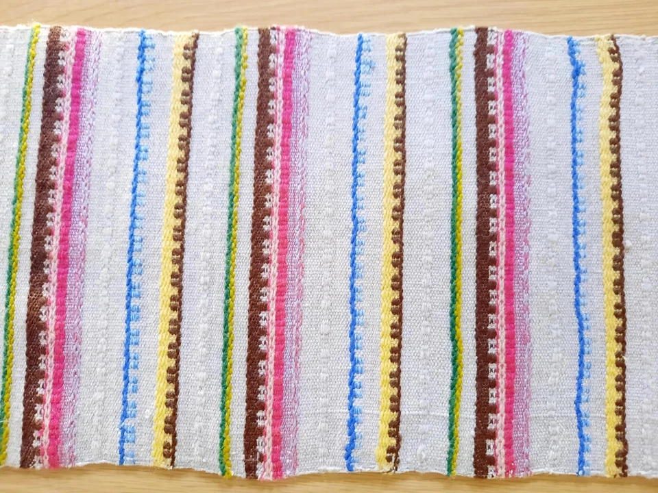 Vintage Scandinavian woven table runner - Image 4 of 4