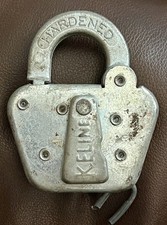 Keline ICRR (Illinois Central Railway) Railroad Padlock No Key