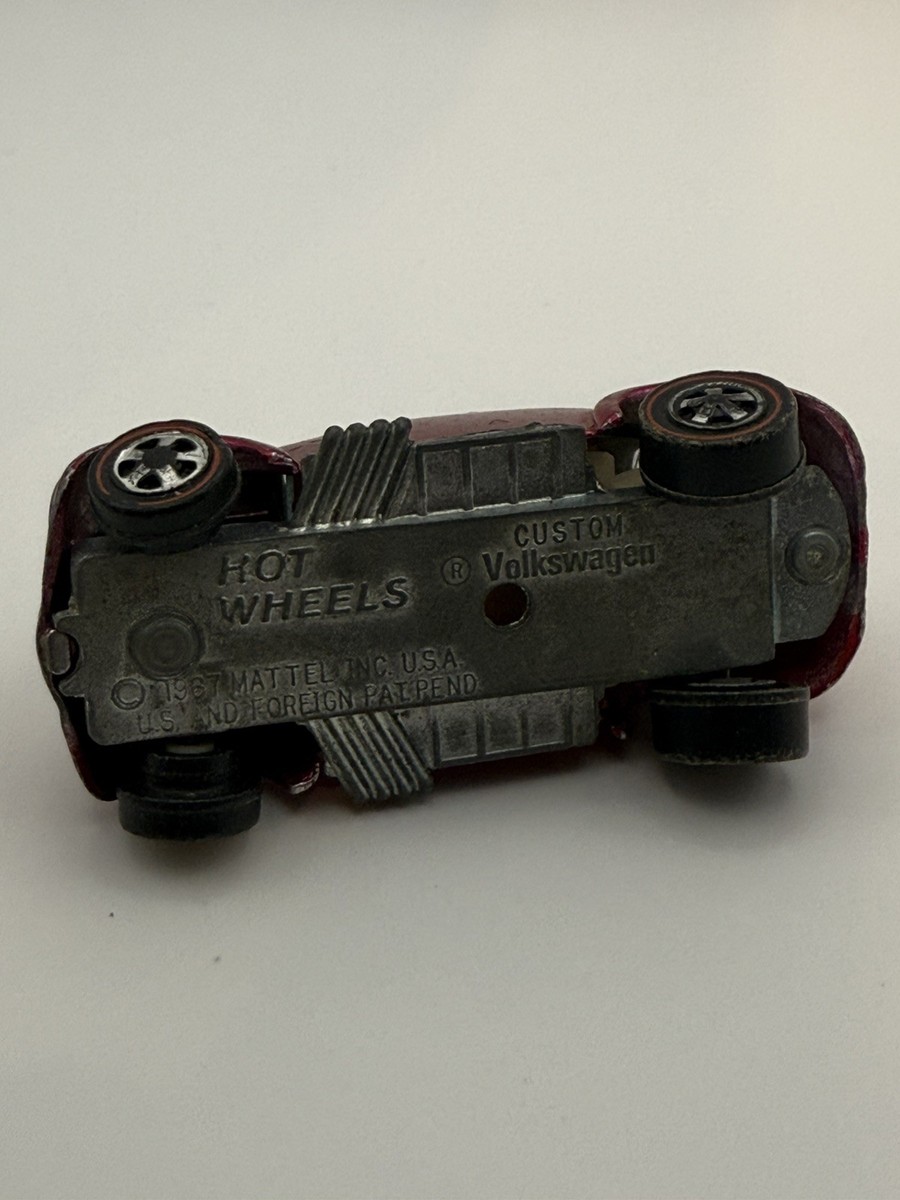 Redline Hot Wheels Custom Volkswagen 1968 Diecast Car | eBay
