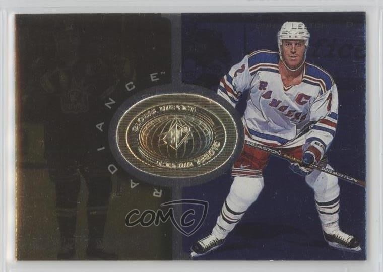 1998-99 SPx Finite Radiance 1407/3475 Brian Leetch #111 HOF 4ry