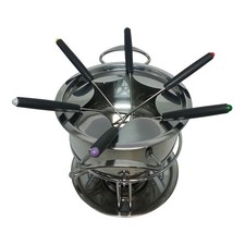 Fondue Pot Set Fondue Pot Multipurpoise Outdoor Camping with 6 Sticks8436