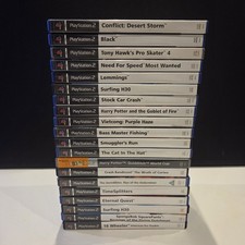 Sony PS2 Games Bundle Lot x20 - Includes Manuals - Need For Speed TimeSplitters