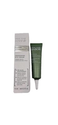 Doctor Babor  Clean Formance Awakening Eye Cream 0.5oz New In Box
