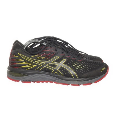 Asics, Laufschuhe, Größe: 43 1/2, GEL-CUMULUS 21, Schwarz/Rot/Gelb, Herren #t6h