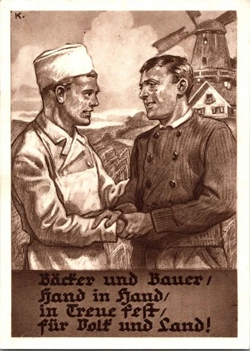 1936 Berlin Germany Postcard Cover Advertising Together for the Land to Dresden