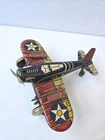 Marx Tin Windup US Army Fighter Plane As-Is