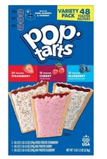 Pop-Tarts Frosted Variety Pack, 48 ct- Free Shipping