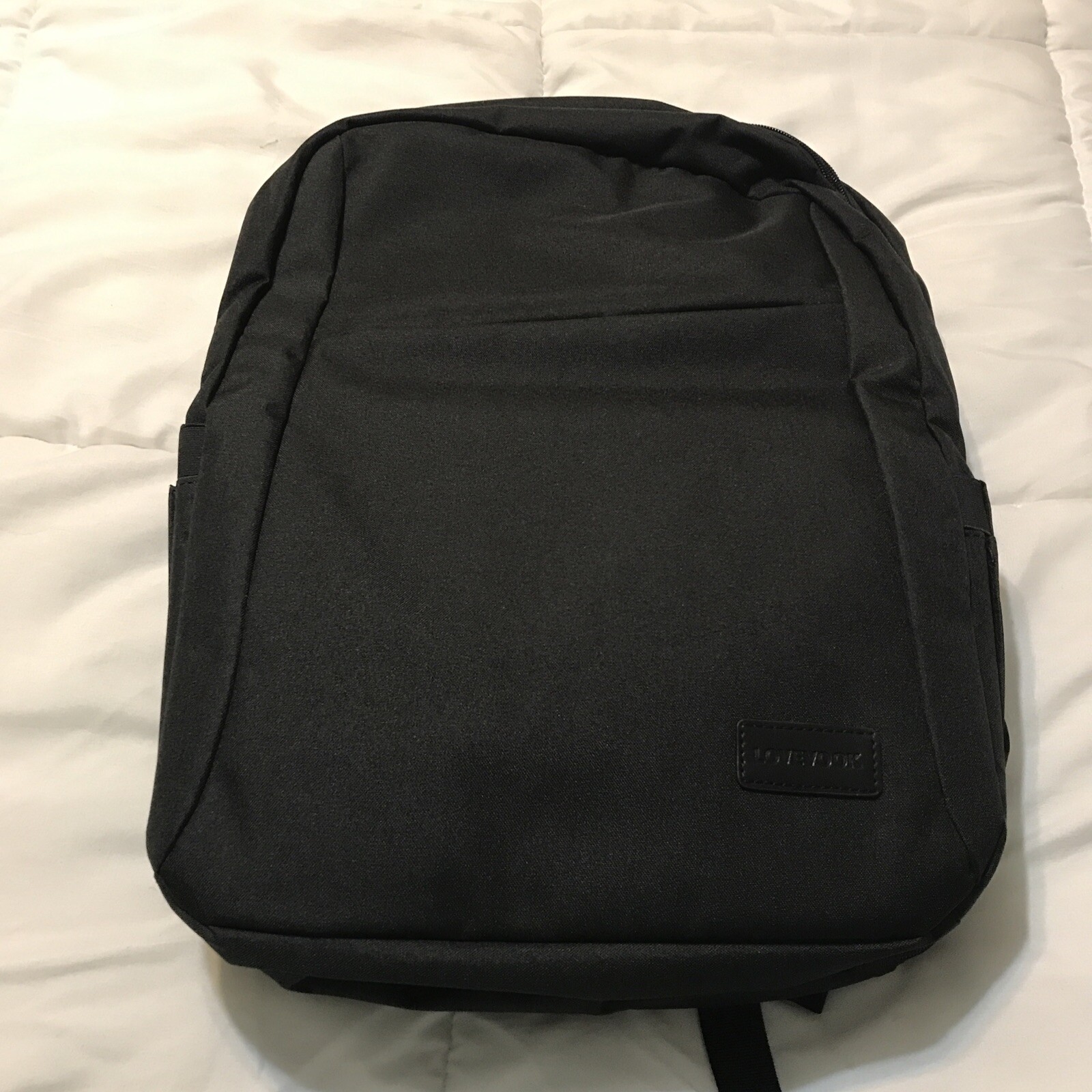 17 Inch Anti-Theft Laptop Backpack with USB Port and Audio for Work Travel College TSA Approved Black-image