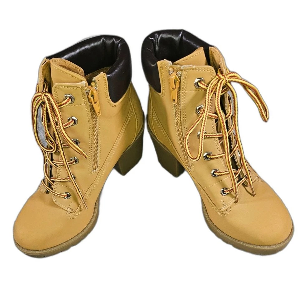 Zigisoho Mujer Timberland Botas Tacón Talla 8 Foto 2 de 4