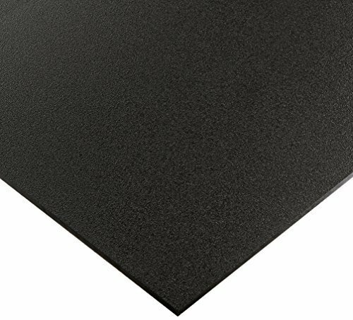 SIBE-R-PLASTIC SUPPLY Kydex Sheets – 0.080" Thick, Black, 8" X 12", 2-Pack (P3 Textured)