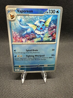 Vaporeon (Poke Ball Pattern) 022/131 Prismatic Evolutions Holo