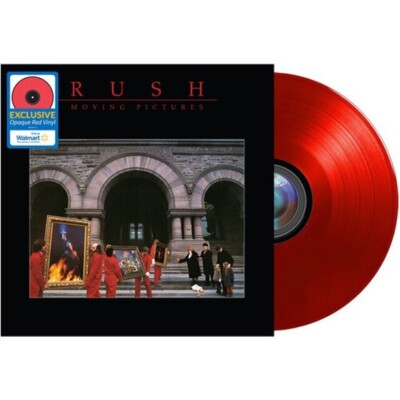 RUSH MOVING PICTURES VINYL! LIMITED 40TH ANNIVERSARY RED LP