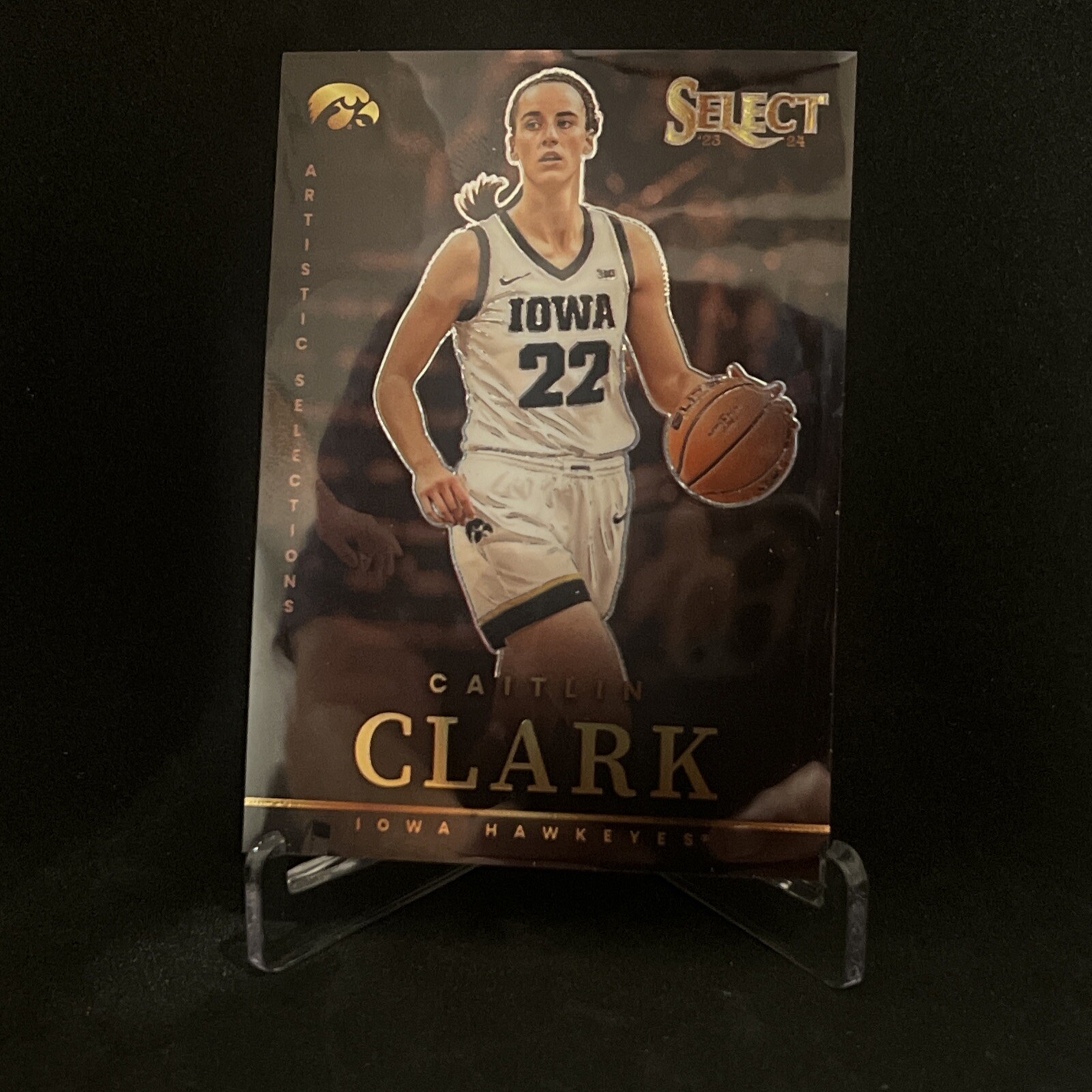 2024 Panini Caitlin Clark Collection Select Artistic Selections #AS2 🏀 Iowa