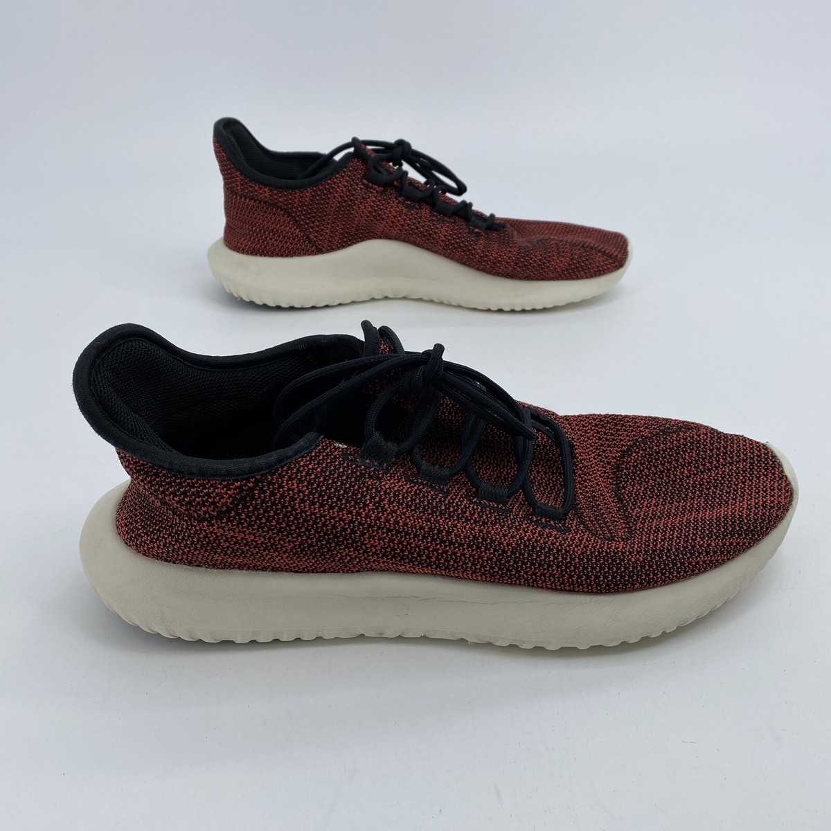 Mens 11.5 Adidas Tubular Shadow CK Black Trace Scarlet Core 