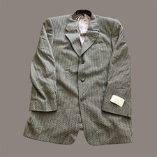 Monsieur Givenchy Worsted Wool Blazer Sport Coat Jacket Mens 42 Deadstock