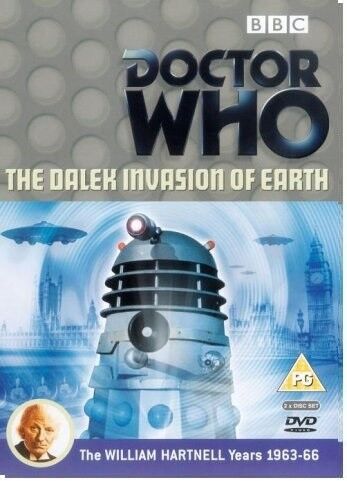 DR WHO 010 (1964) THE DALEK INVASION OF EARTH TV Doctor William Hartnell Rg2 DVD - Bild 1 von 1