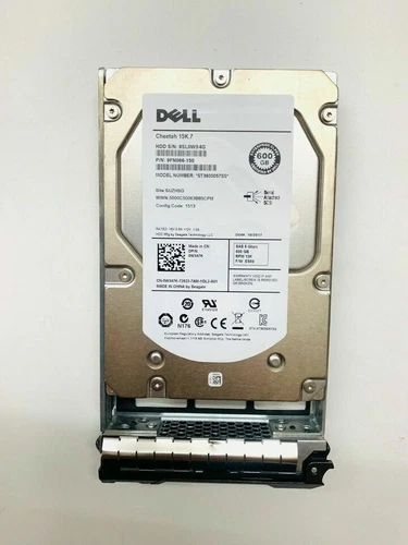 For Dell W347K ST3600057SS 15K 600GB 6Gb/s 3.5" SAS HARD DRIVE With Tray 0W347K - Picture 3 of 5