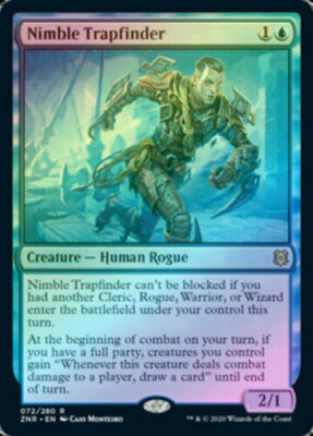 1x Nimble Trapfinder FOIL - Zendikar Rising - SPARROW MAGIC mtg