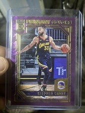 STEPHEN CURRY 2021-22 Donruss Elite Primary Colors Purple # /49 Warriors 📈🔥
