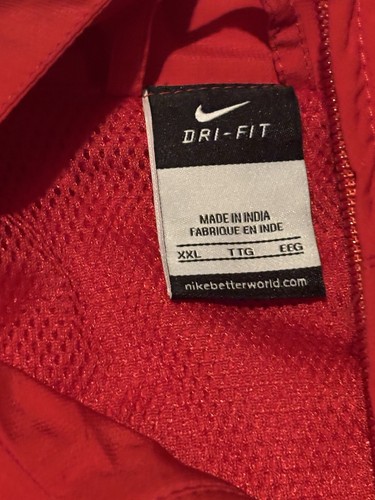 Nike Drifit Linfield Football Club Red Jacket XXL - Picture 6 of 6