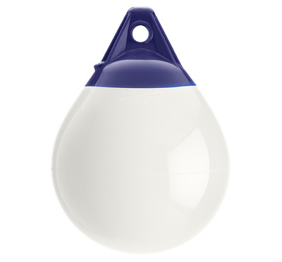 Polyform 57-462-034 A-1 White W/Bar Code MARINE BUOY