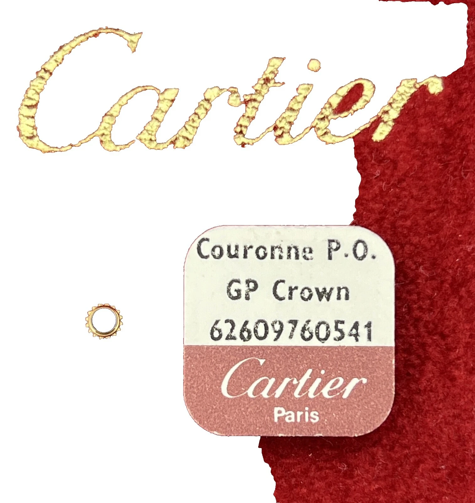 Cartier otras piezas del reloj