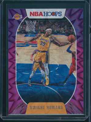 2020-21 NBA Hoops Purple Explosion Dwight Howard Los Angeles Lakers AA-0968