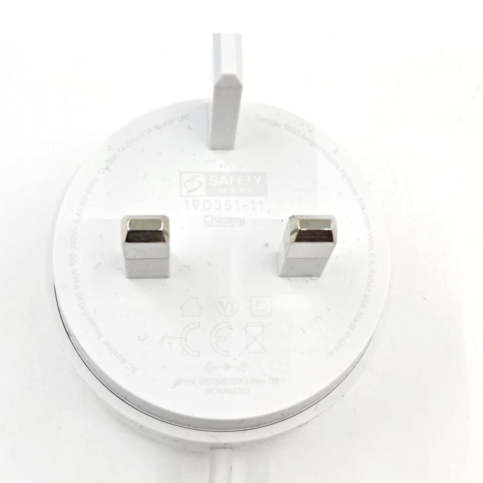 GOOGLE NEST MESH WIFI POINT 1-Pack H2E BLUETOOTH WI-FI SMART SPEAKER W3279 R - Image 4 of 4