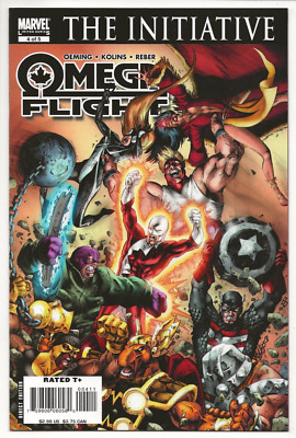Marvel Comics OMEGA FLIGHT #4 first printing Cover A The Initiative