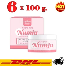 6 x 100 g. Numju Vitamin Brightening Lotion Soft Skin Nourishing +Vitamin B3 DHL