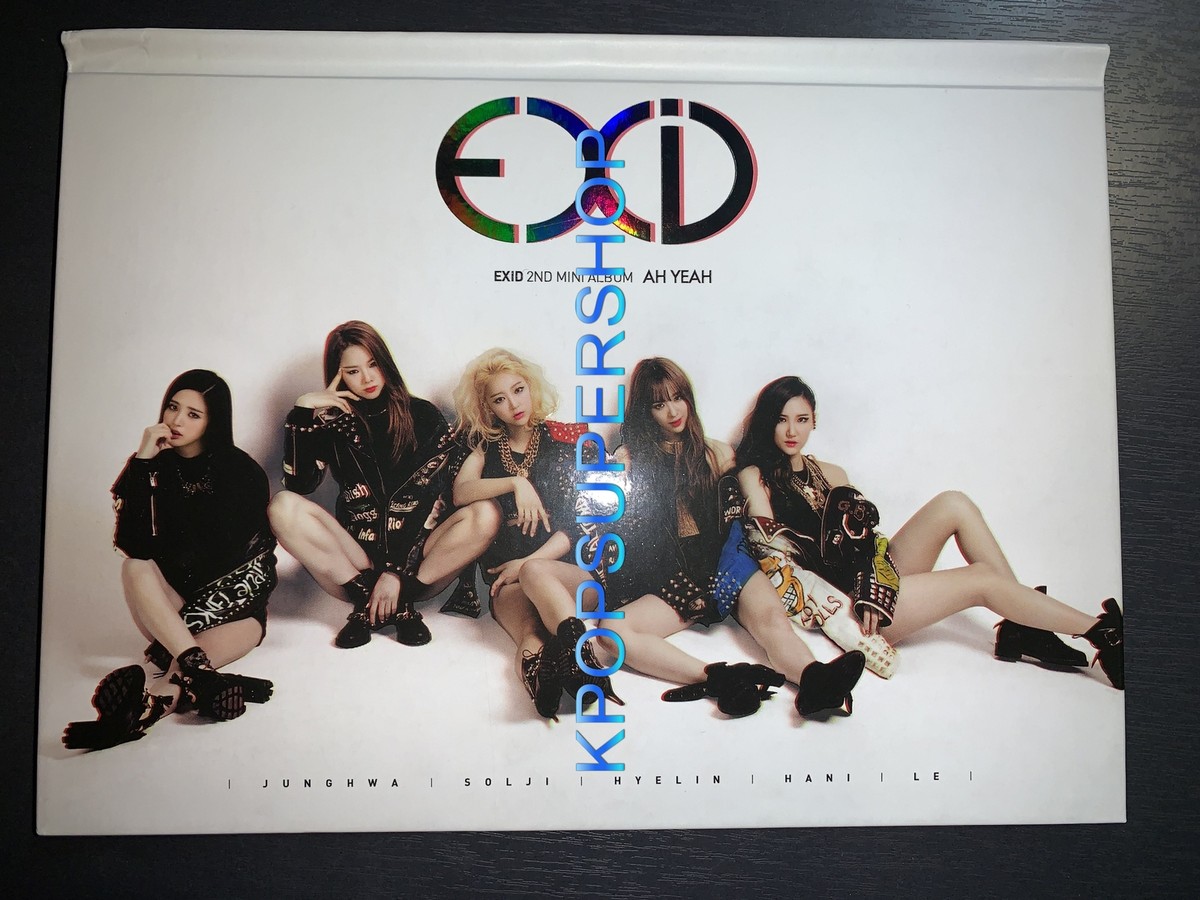 EXID 2nd Mini Album AH Yeah CD Photobook Great Cond Hyelin