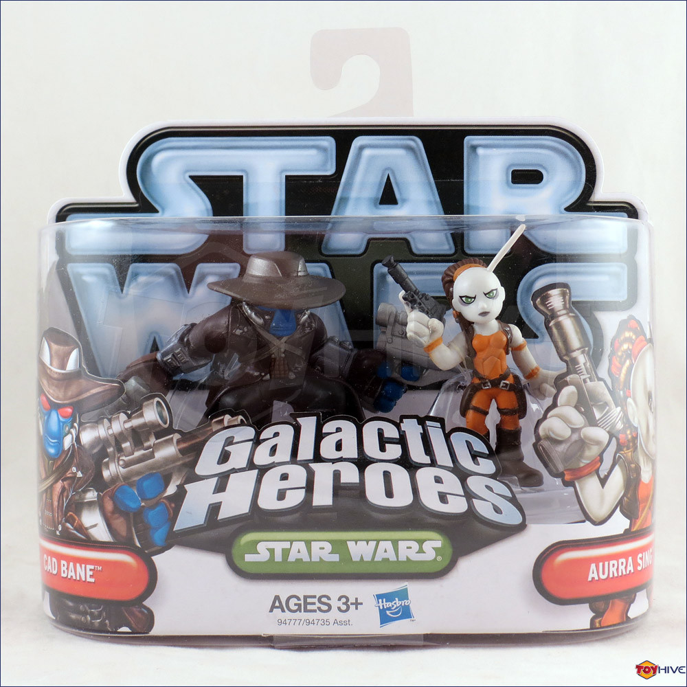Star Wars Galactic Heroes Cad Bane and Aurra Sing The Clone Wars