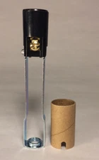 New 4" E12 Keyless Candelabra Socket w/ Hickey Chandelier Lamp Socket UL #SO628