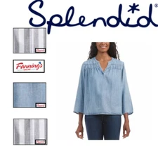 Splendid Ladies' V-Neck Blouse | K31