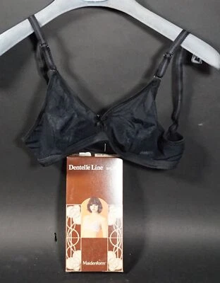 Original Maidenform Dentelle Line Femmes Soutien-Gorge Lingerie Taille 36 80 - Photo 1/4