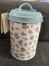  Cath Kidston Highgate Rose Enamel Storage Tin 