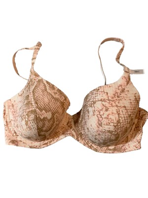Ambrielle Everyday FULL Coverage Bra NWT Pink Tan 36C
