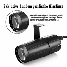 LED Spotlight Beam Pinspot Light Stage Lighting White KTV DJ Disco Lights 15W