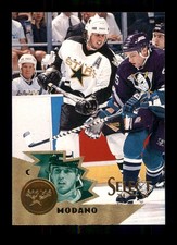  38 Mike Modano 9 Stars 1995 Pinnacle Hockey Sports Trading Card 