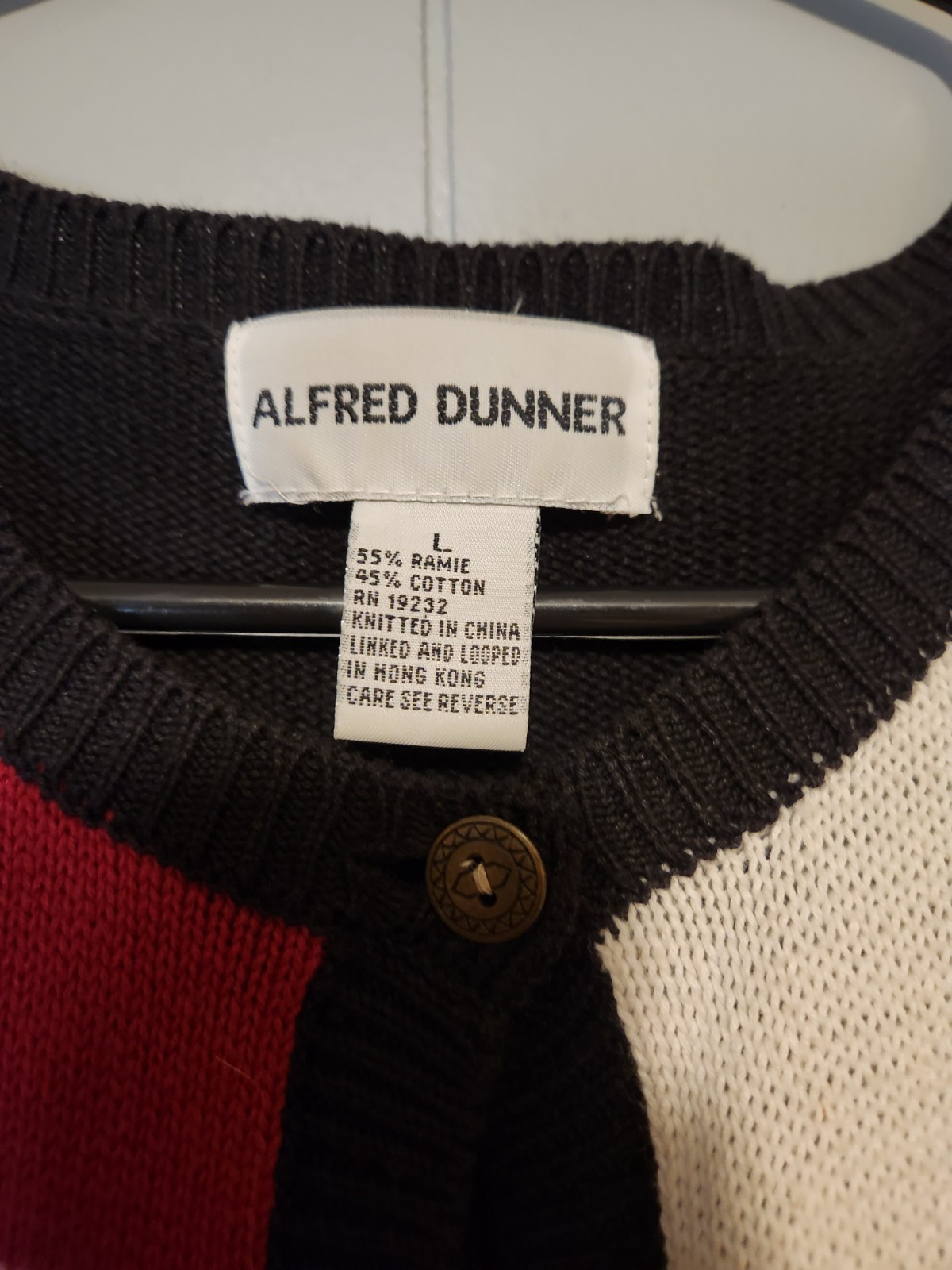 Alfred Dunner Vintage Patchwork Button Down Sweat… - image 4