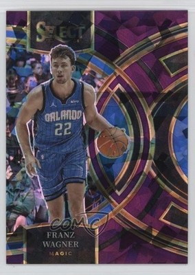 2023 Select Premier Level Purple Cracked Ice Prizm 33/99 Franz Wagner #184 11p9