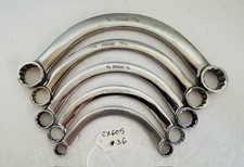 Snap On Tools CX605 5 Piece 12 Point SAE Half Moon Box Wrench Set #36