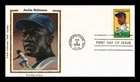 US COVER JACKIE ROBINSON BASEBALL BLACK HERITAGE FDC SCOTT 2016 COLORANO SILK