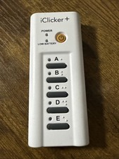 TESTED iClicker 2 Remote Student Classroom Response System Polling OEM White
