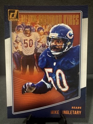 2018 Panini Donruss All-Time Gridiron Kings Mike Singletary Card # AGK-21 Bears